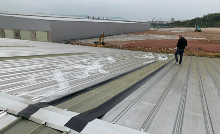 瑞安厂房屋面防水维修案例